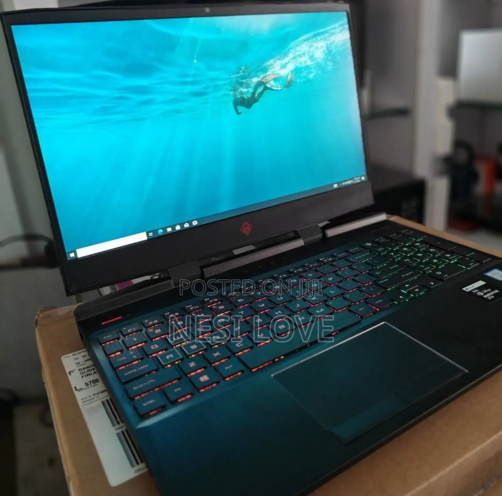 New Laptop HP Omen 15t 16GB Intel Core I7 SSD 512GB