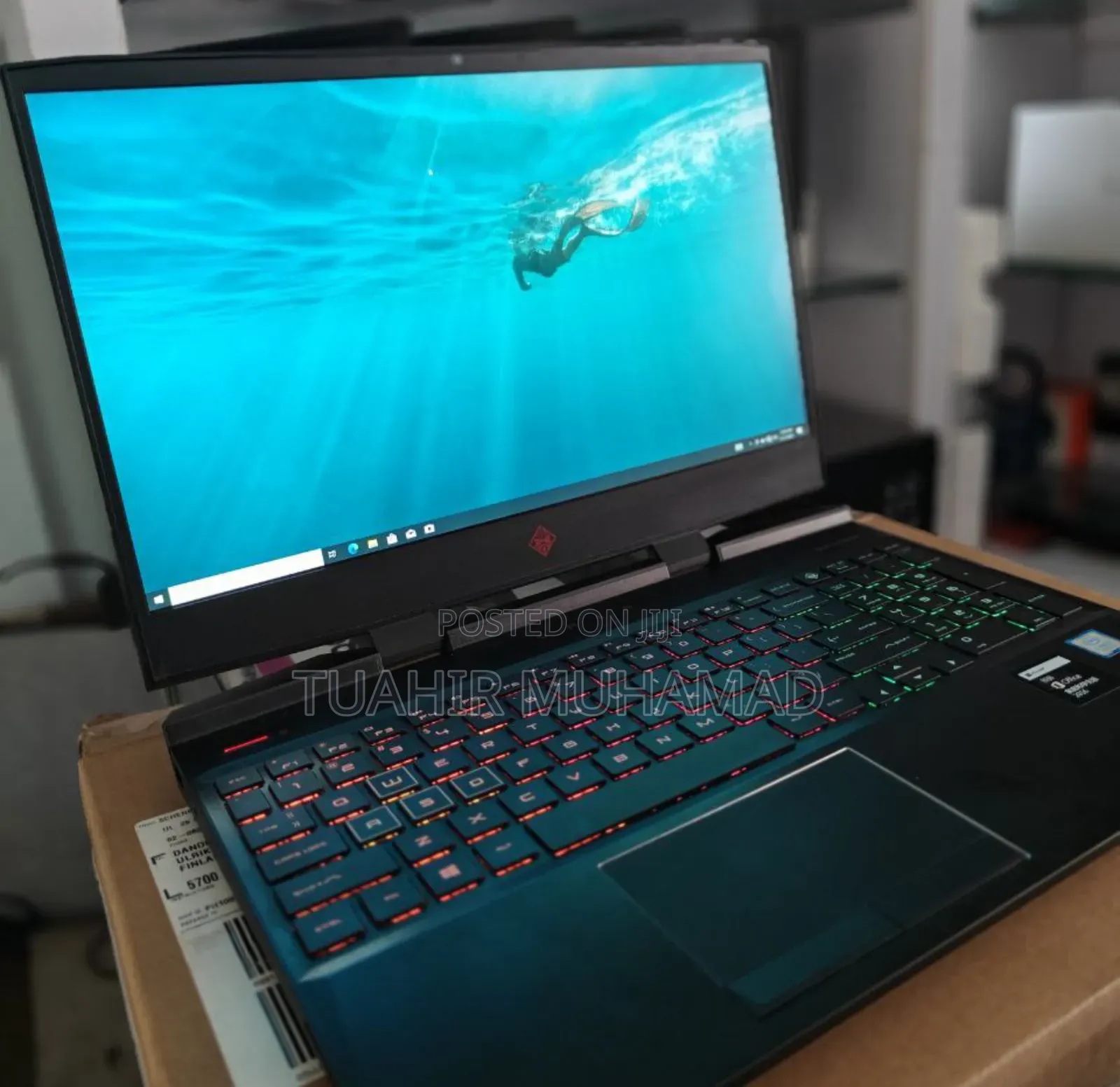New Laptop HP Omen X 16GB Intel Core I7 SSD 512GB