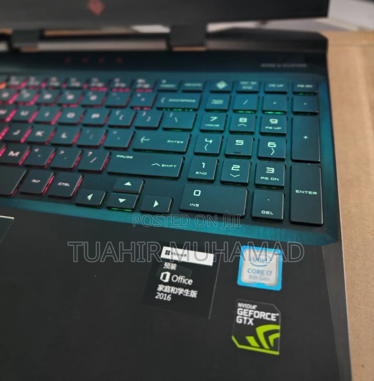 New Laptop HP Omen X 16GB Intel Core I7 SSD 512GB