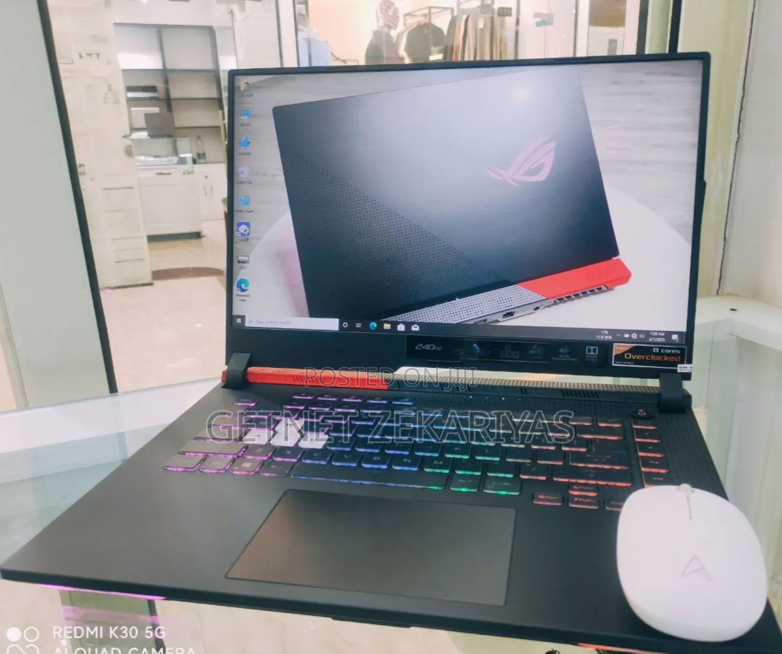 New Laptop Asus ROG Strix G15 16GB AMD Ryzen 9 SSD 512GB