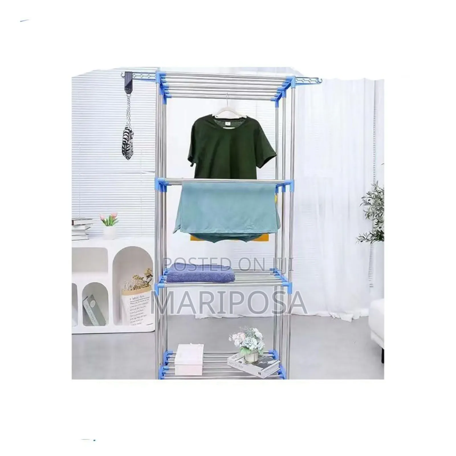 4-Tier Clothes Drying Rack (Hanger)