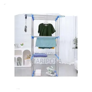 Photo - 4-Tier Clothes Drying Rack (Hanger)