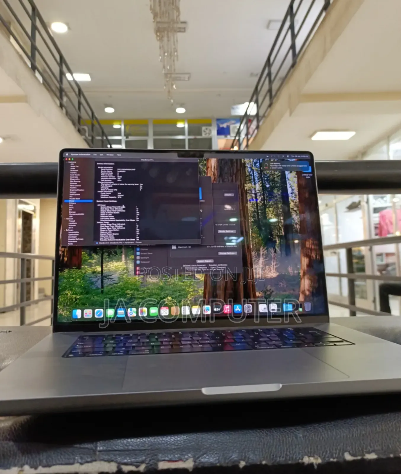 New Laptop Apple MacBook Pro 2021 M1 16GB Apple M1 Pro SSD 1T