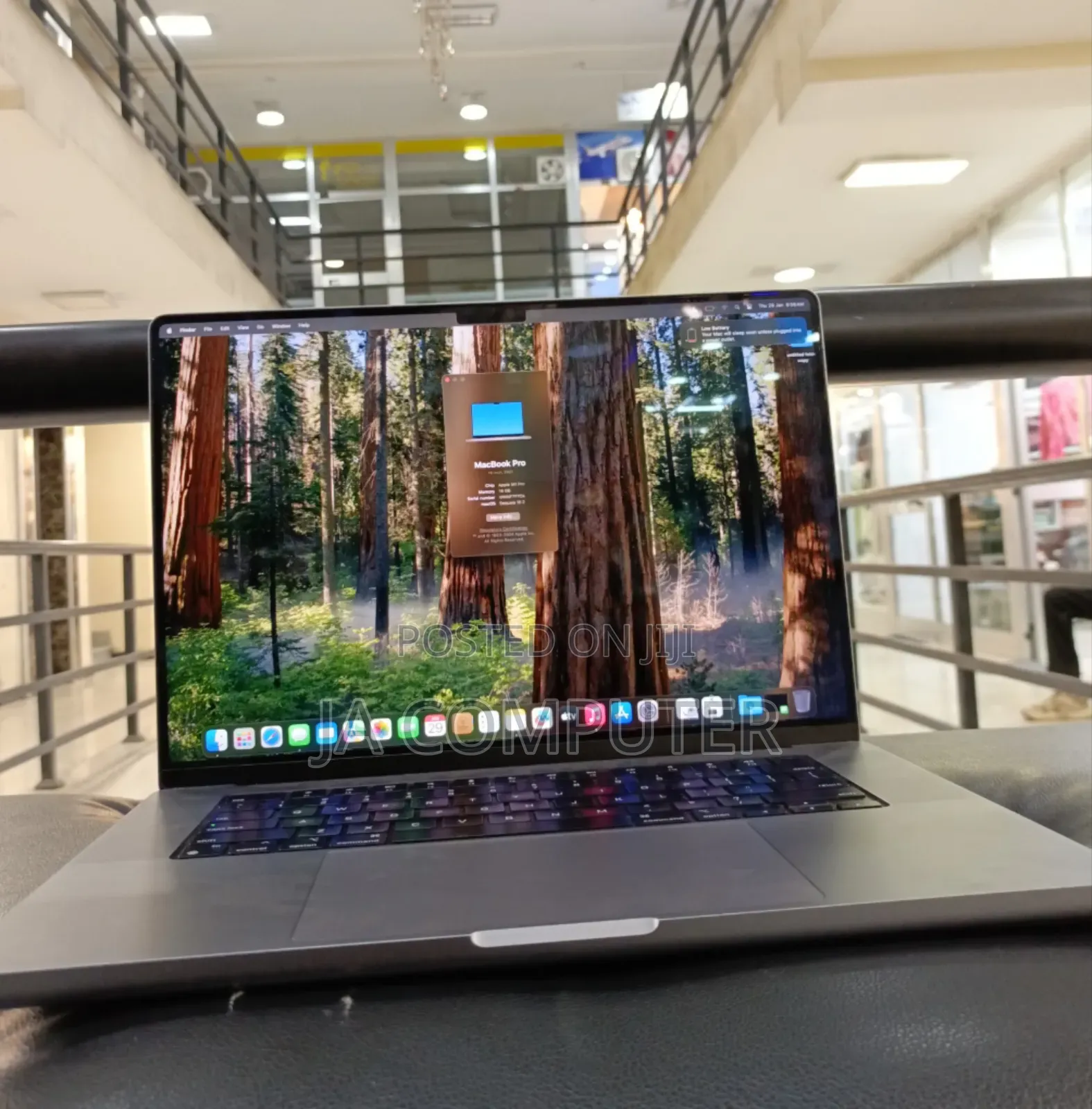 New Laptop Apple MacBook Pro 2021 M1 16GB Apple M1 Pro SSD 1T