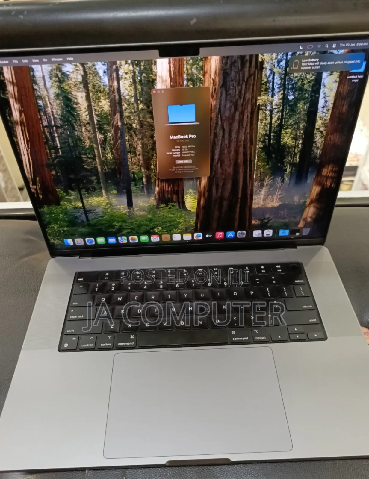 New Laptop Apple MacBook Pro 2021 M1 16GB Apple M1 Pro SSD 1T