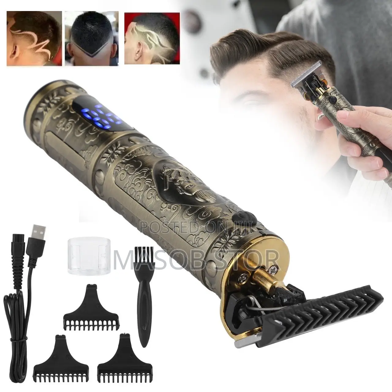 Kemei Hair Clippers / የፀጉር ማስተካከያ