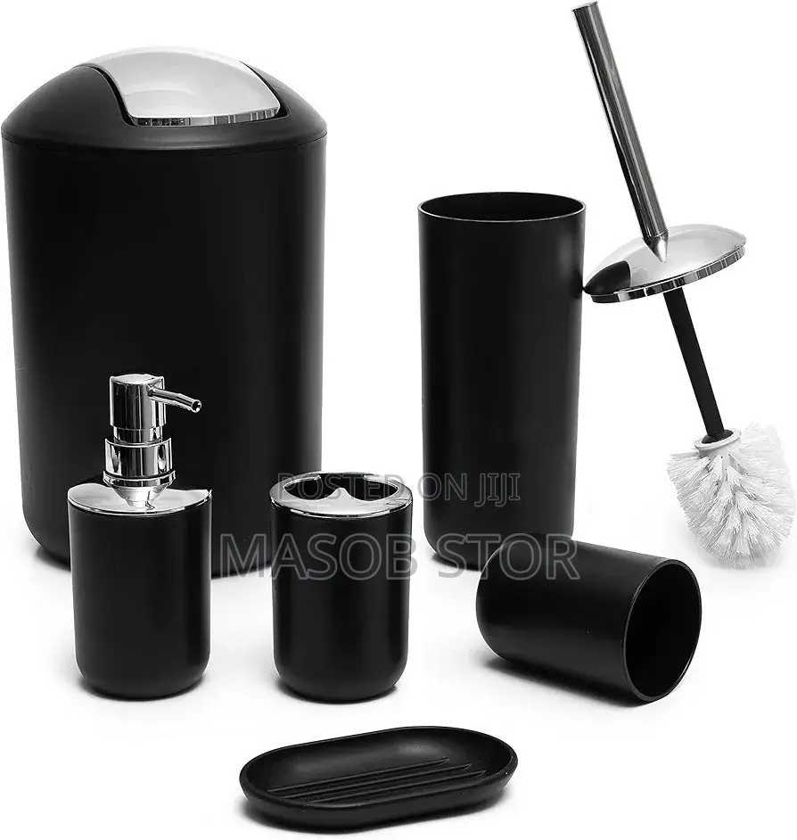 6pcs Bathroom Set / የመታጠቢያ ቤት እቃዎች