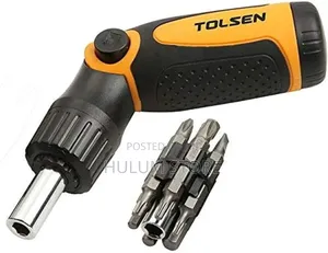 Tolsen 14-in-1 Ratchet Screwdriver Set.