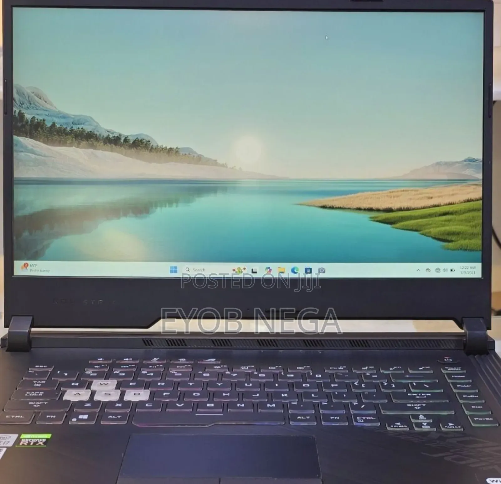 New Laptop Asus ROG Strix G15 16GB Intel Core I7 SSD 1T