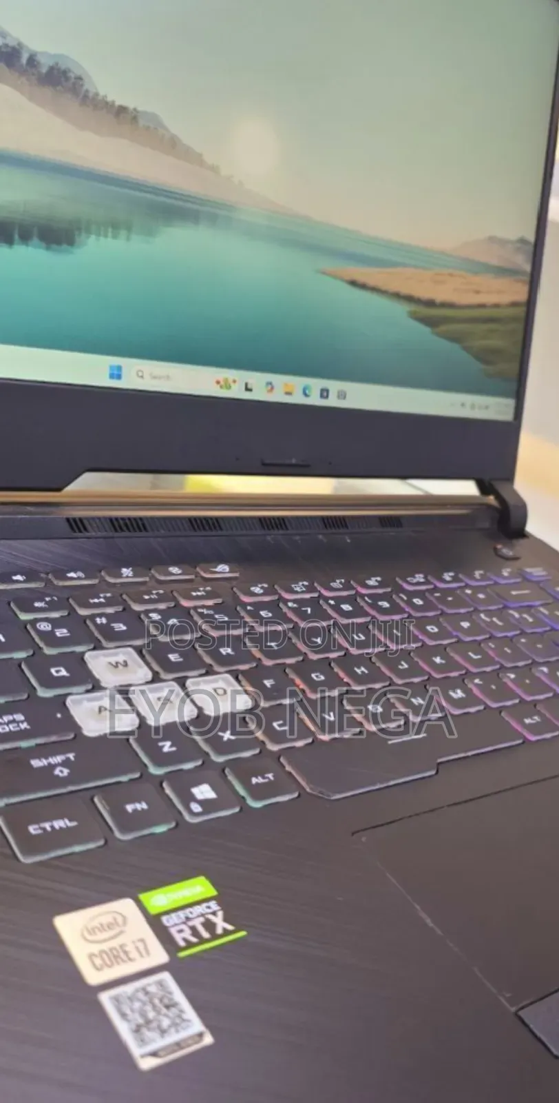 New Laptop Asus ROG Strix G15 16GB Intel Core I7 SSD 1T