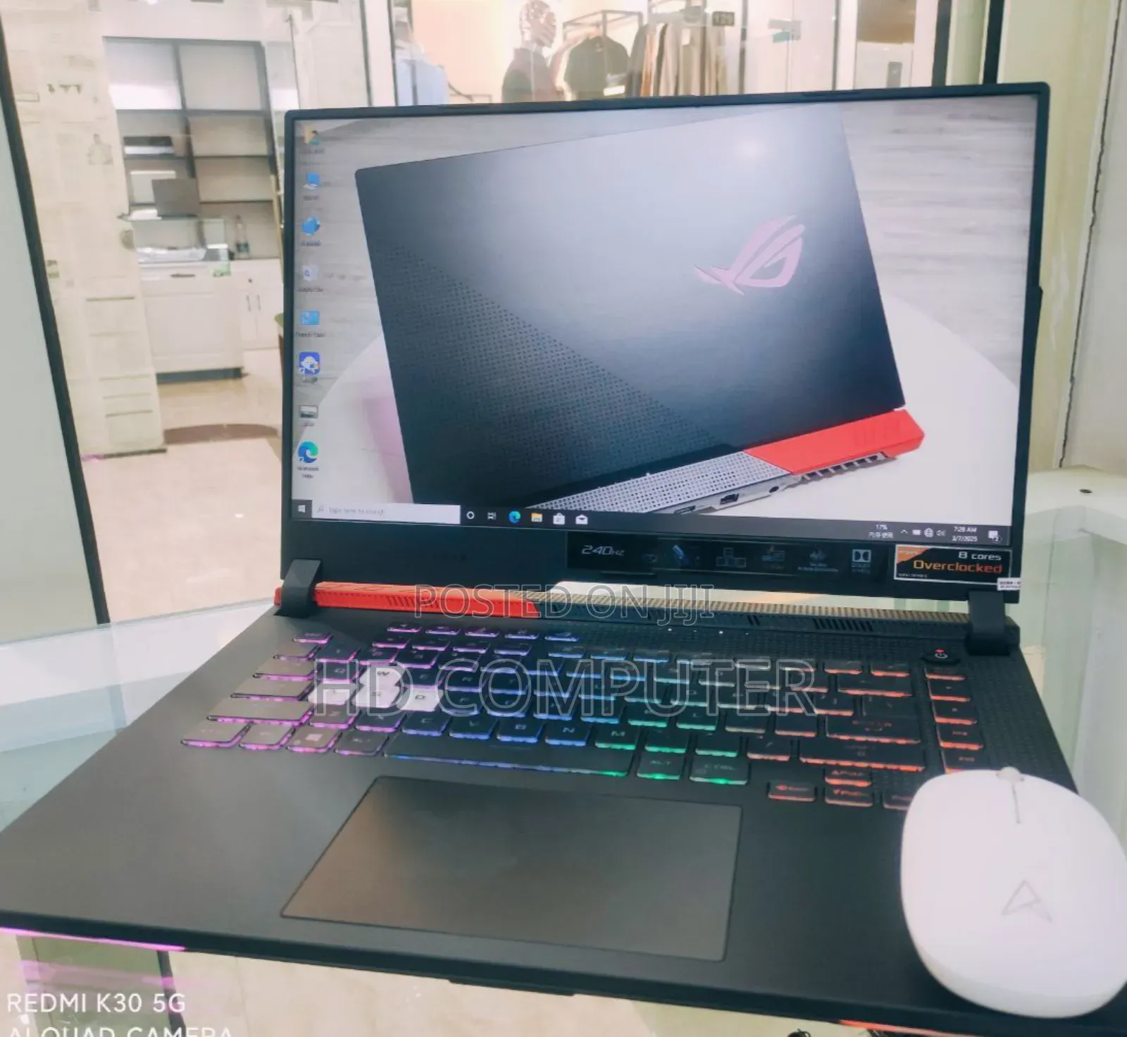 New Laptop Asus ROG Strix G15 16GB AMD Ryzen 9 SSD 512GB