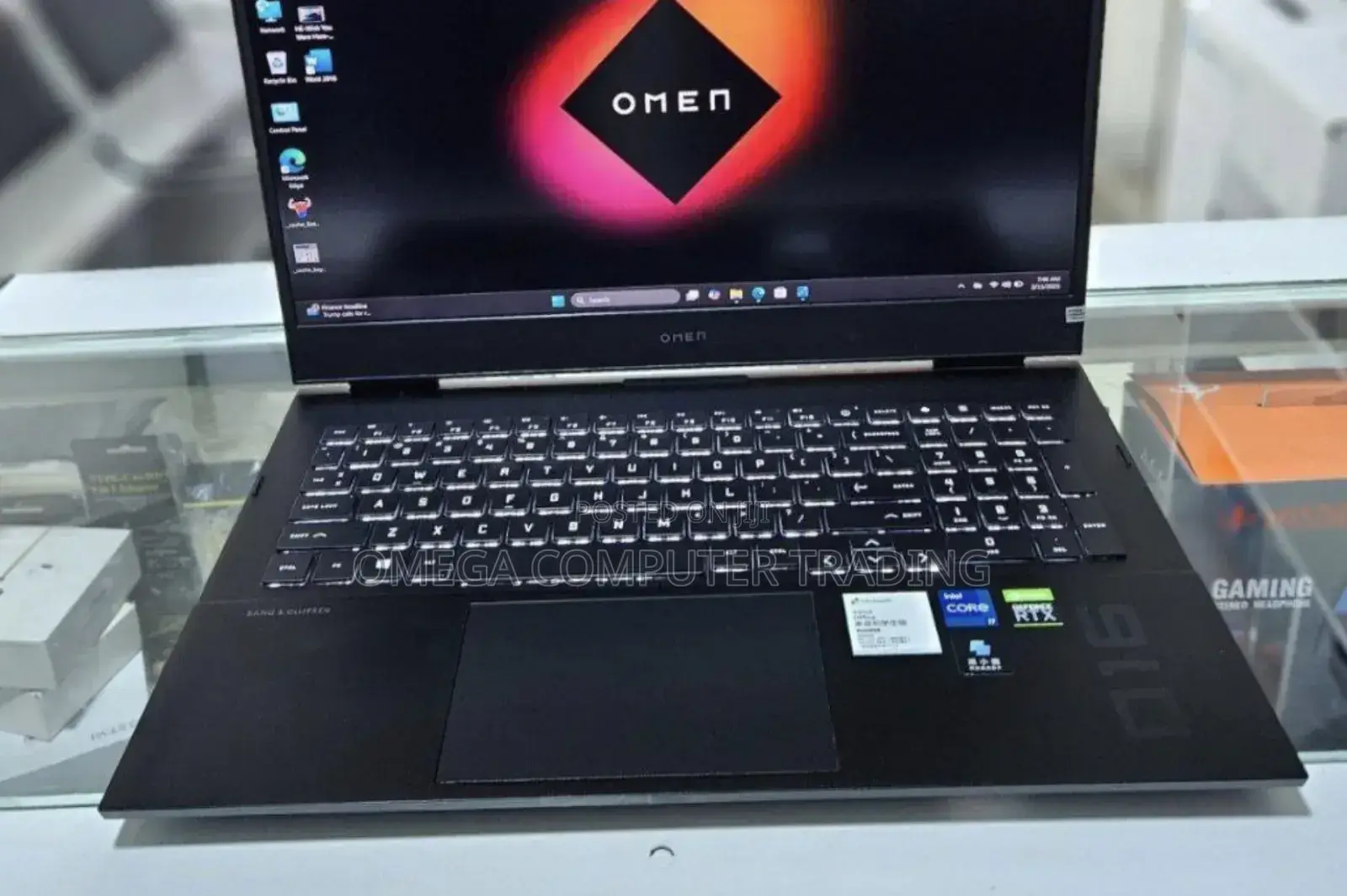 New Laptop HP Omen 16 16GB Intel Core i7 SSD 512GB