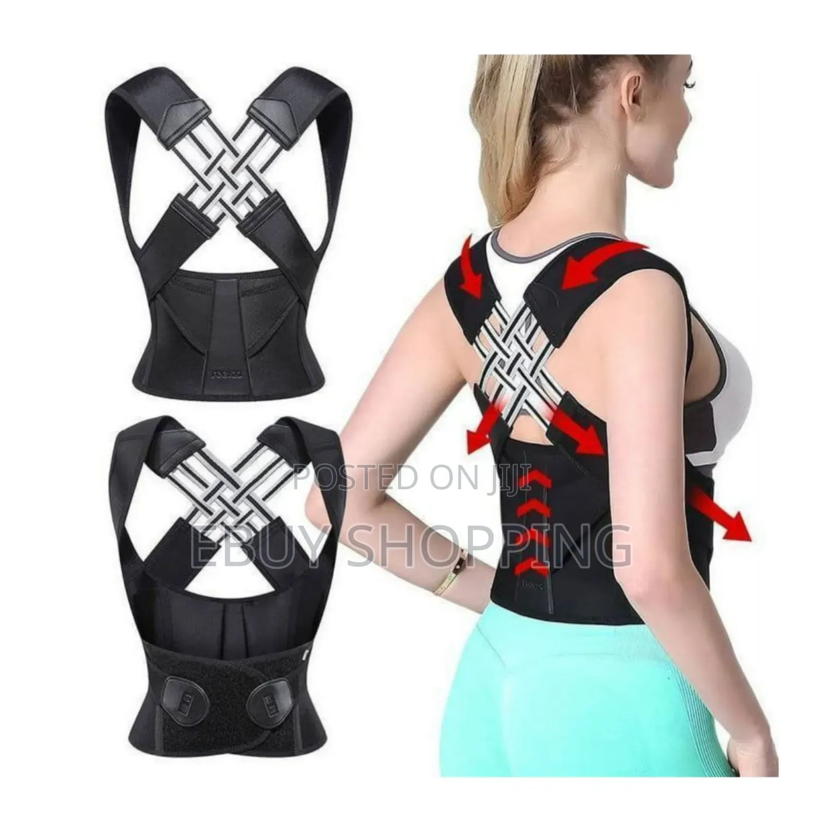 All-Day Comfort Posture Corrector - Gently Aligns Your Spine