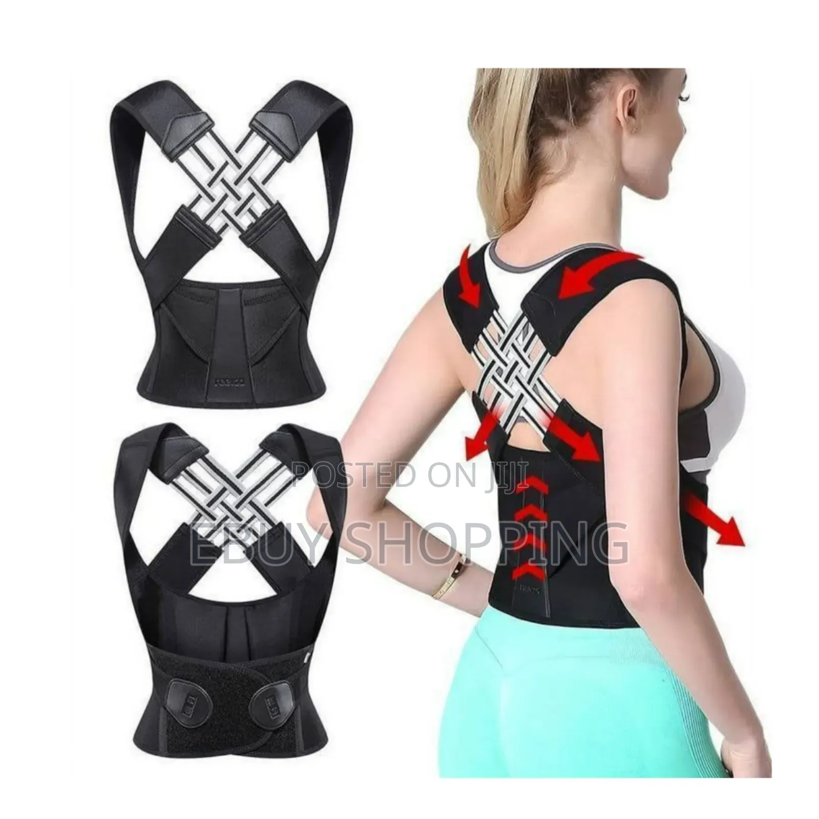 Unisex Posture Brace for Improved Posture Confidence