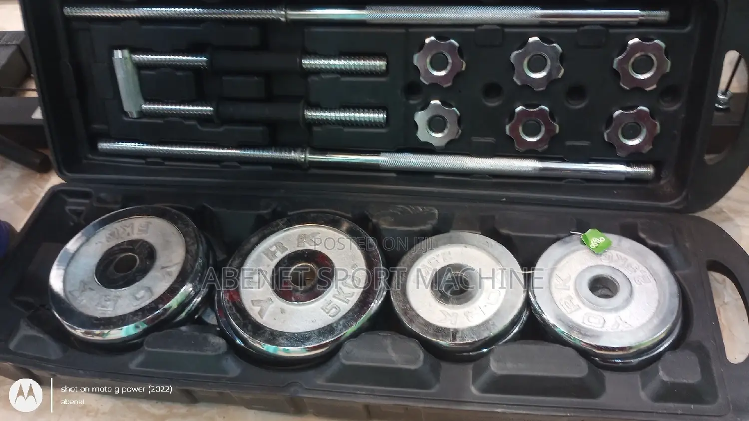 ሁለገብ ዘመናዊ ባርቤል እና ዳምፔል (Adjustable Dumbbell and Barbells )