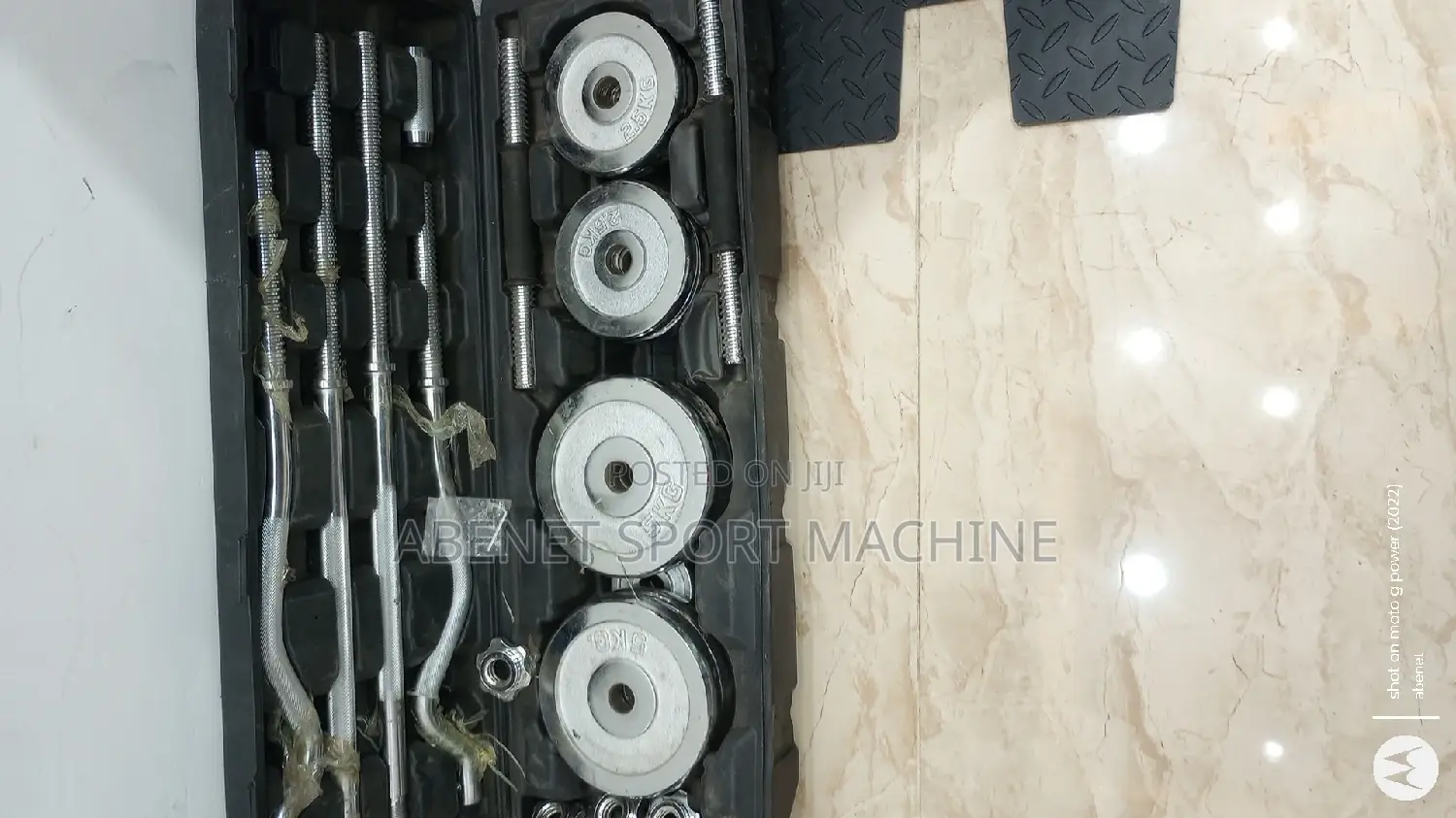 ሁለገብ ዳምፔል እና ባርቤል Adjustable Dumbbell and Barbells