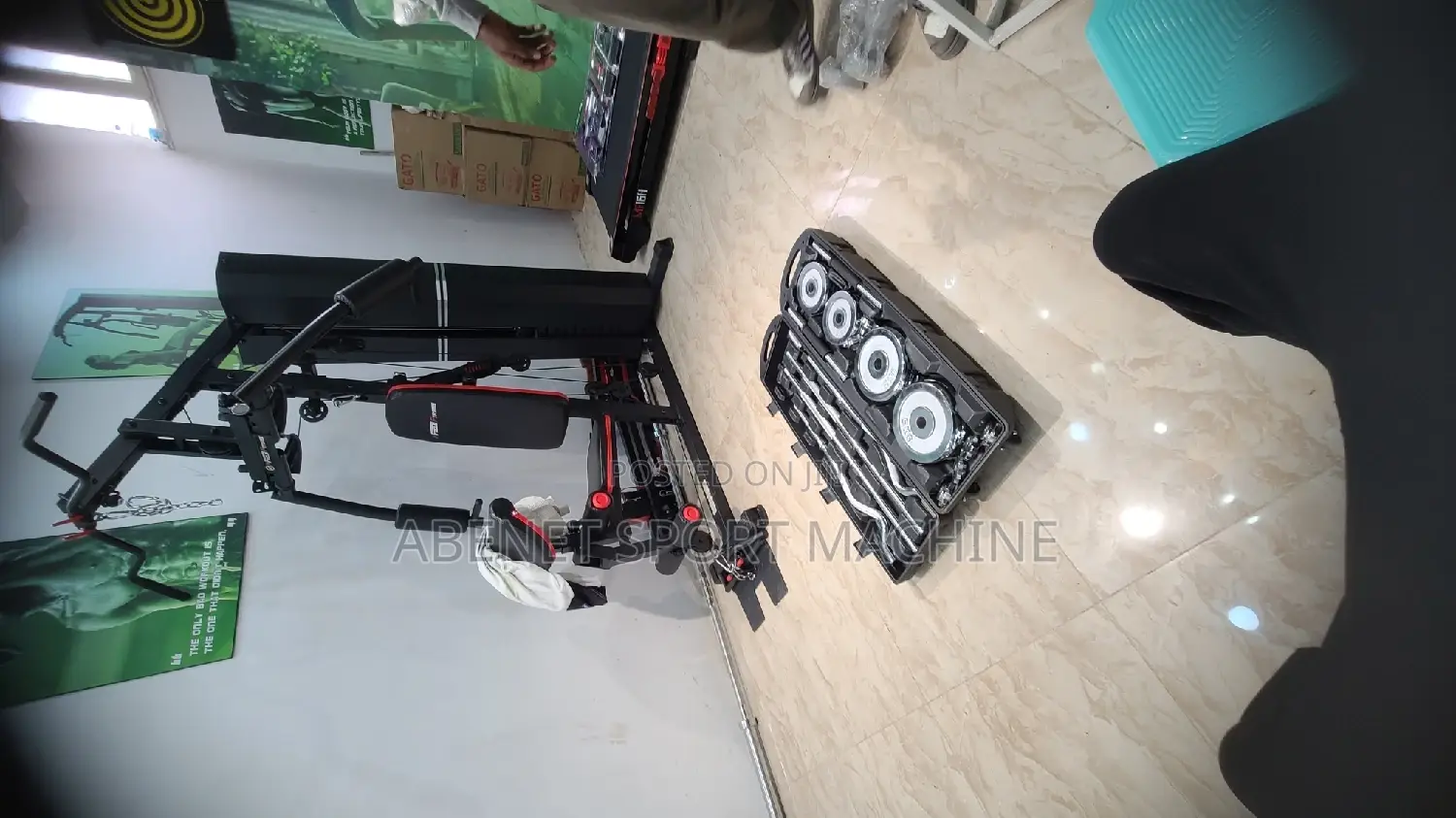 Adjustable Dumbbell and Barbells