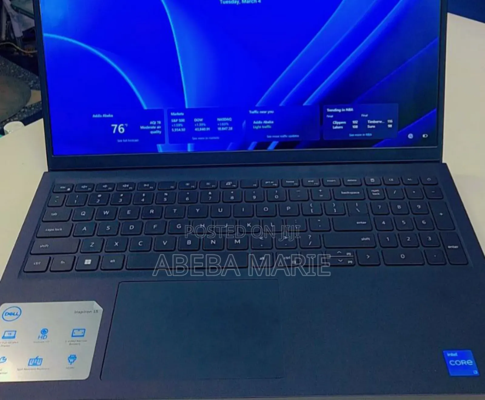 New Laptop Dell Inspiron 15 8GB Intel Core I3 SSD 512GB