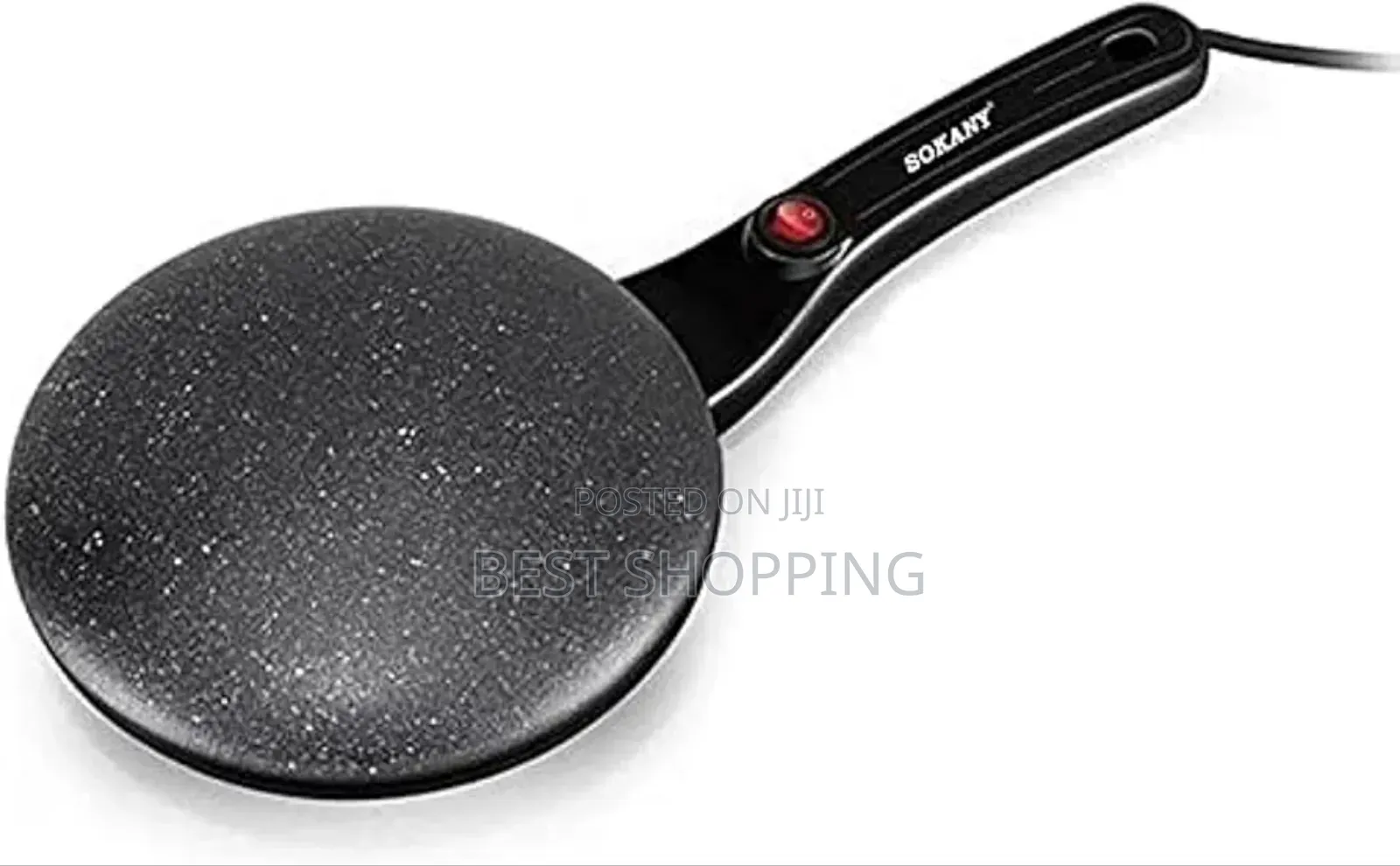 Sokany Electric Crepe Maker Pancake Maker ቂጣ መስሪያ