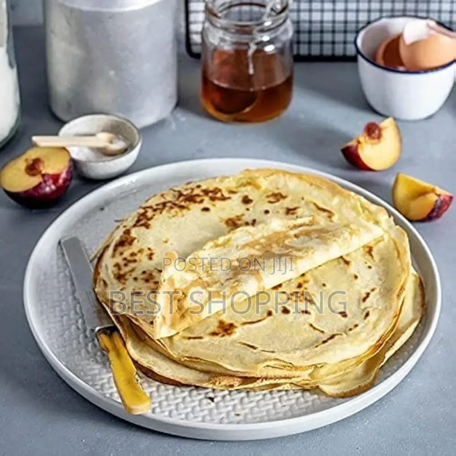 Sokany Electric Crepe Maker Pancake Maker ቂጣ መስሪያ