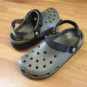 Crocs Sliper Clogs Dark Green Master Quality Shoes