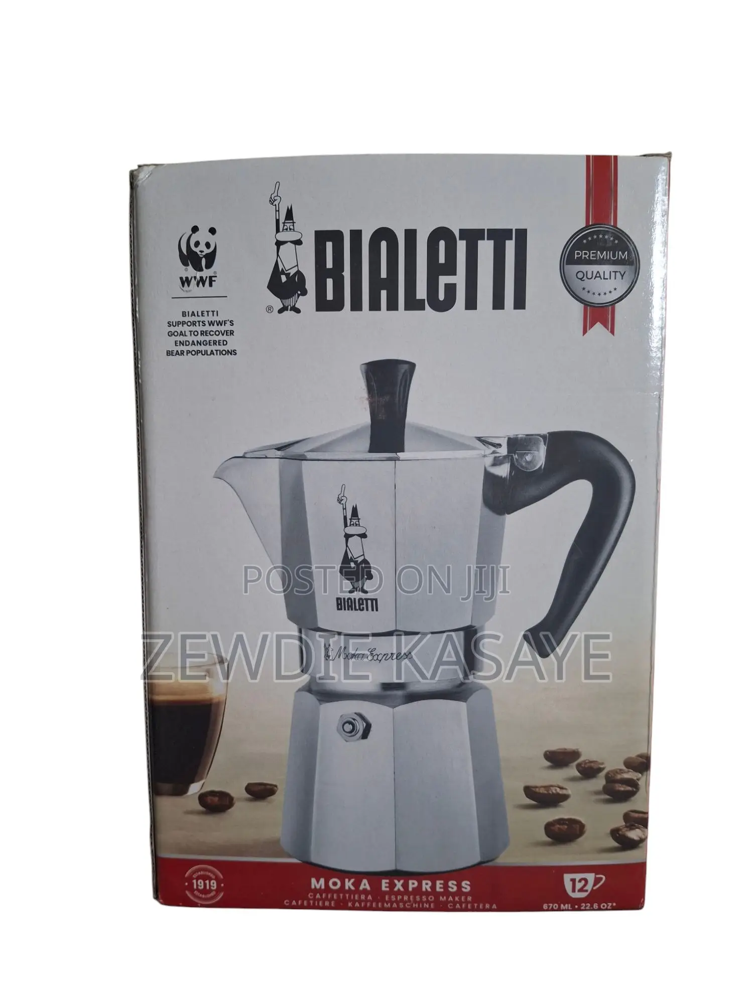 Bialetti - Moka Pot 12 Cups- Coffee Maker - Italy