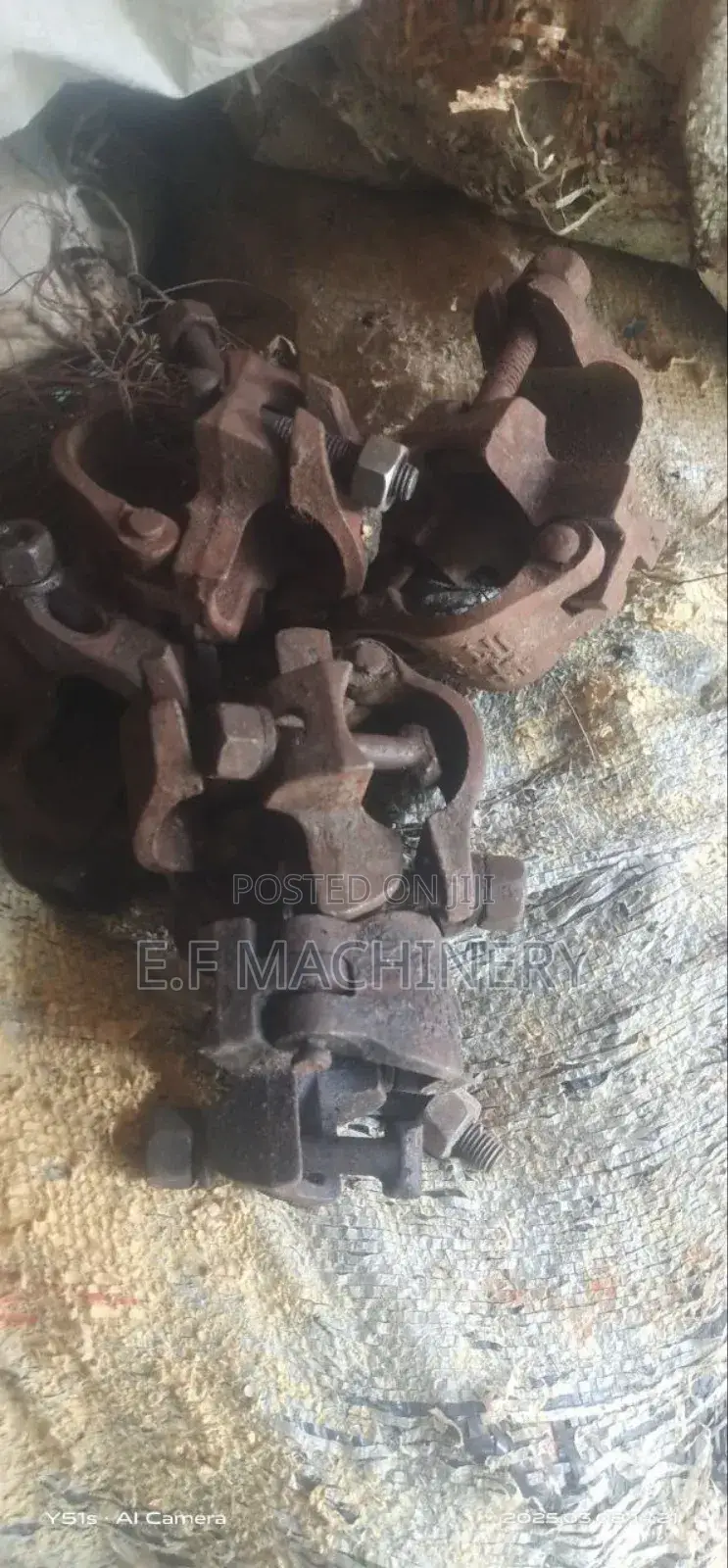 Eskafwelding Clamp