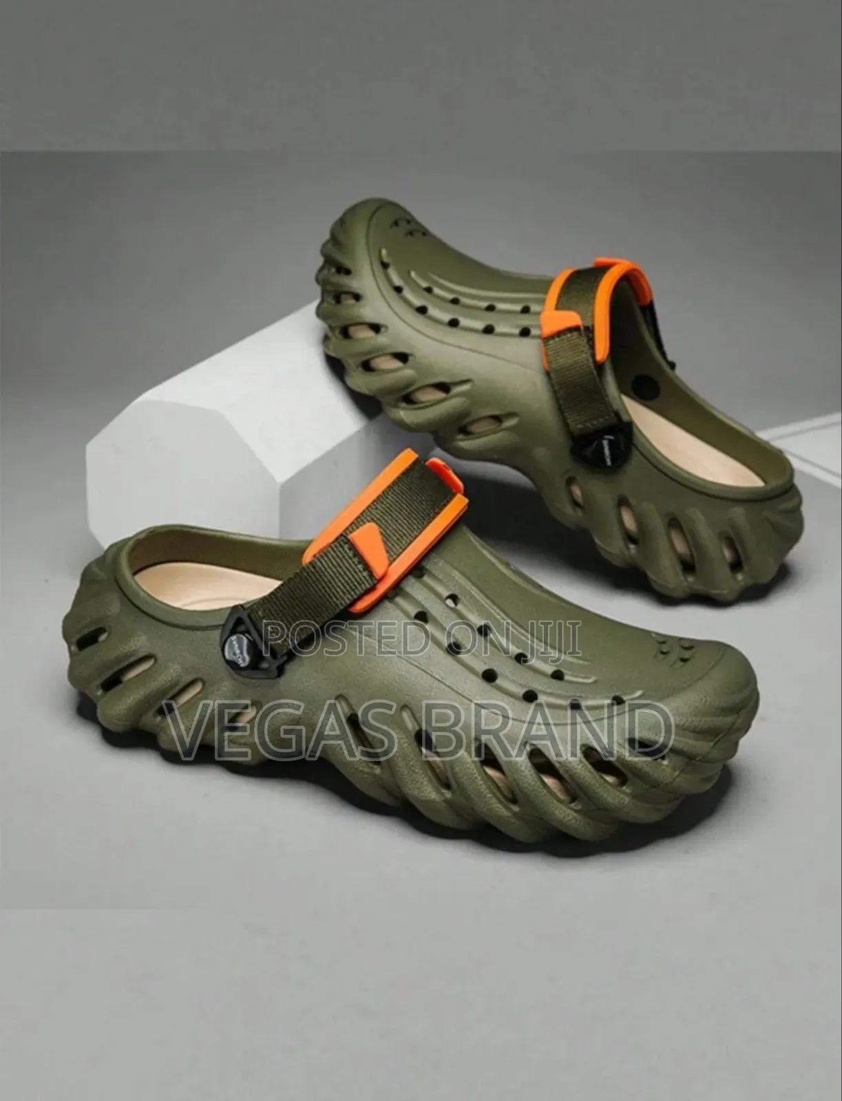 Crocs Men's Casual Slipper Green Quality Shoes