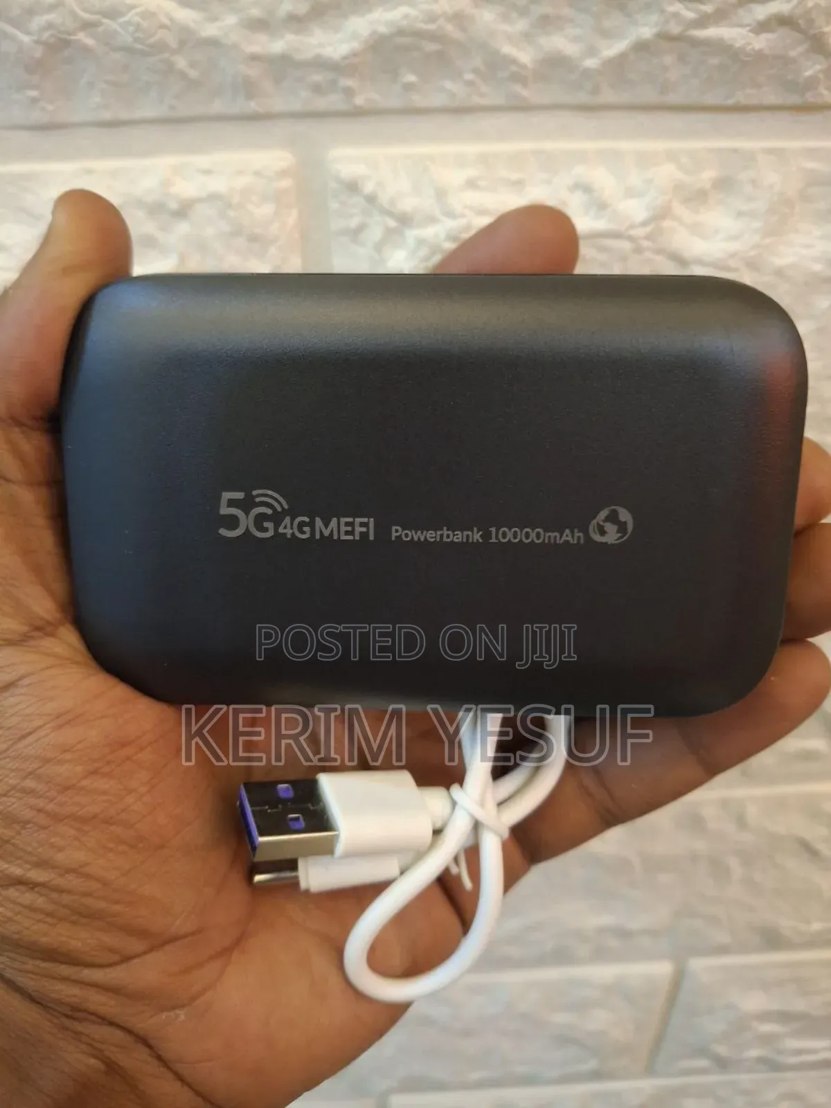 2 in 1 ሁለት በአንድ ( Wifi +Power Bank)