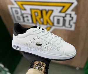 Photo - Lacoste Men's White Sneaker Low Master Quality Shoes
