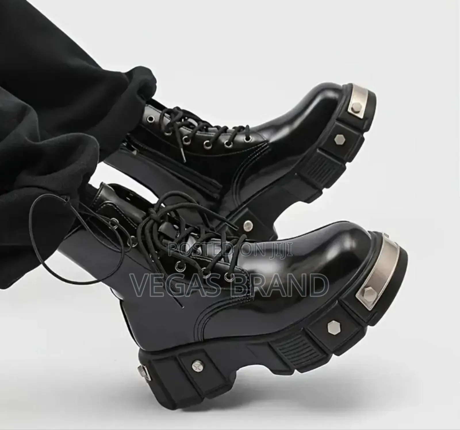 Men's Style Chunky Boots Master Quality Shoes