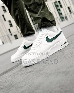 Photo - Nike Air Force 1 Low White Green Mark Master Quality Shoes