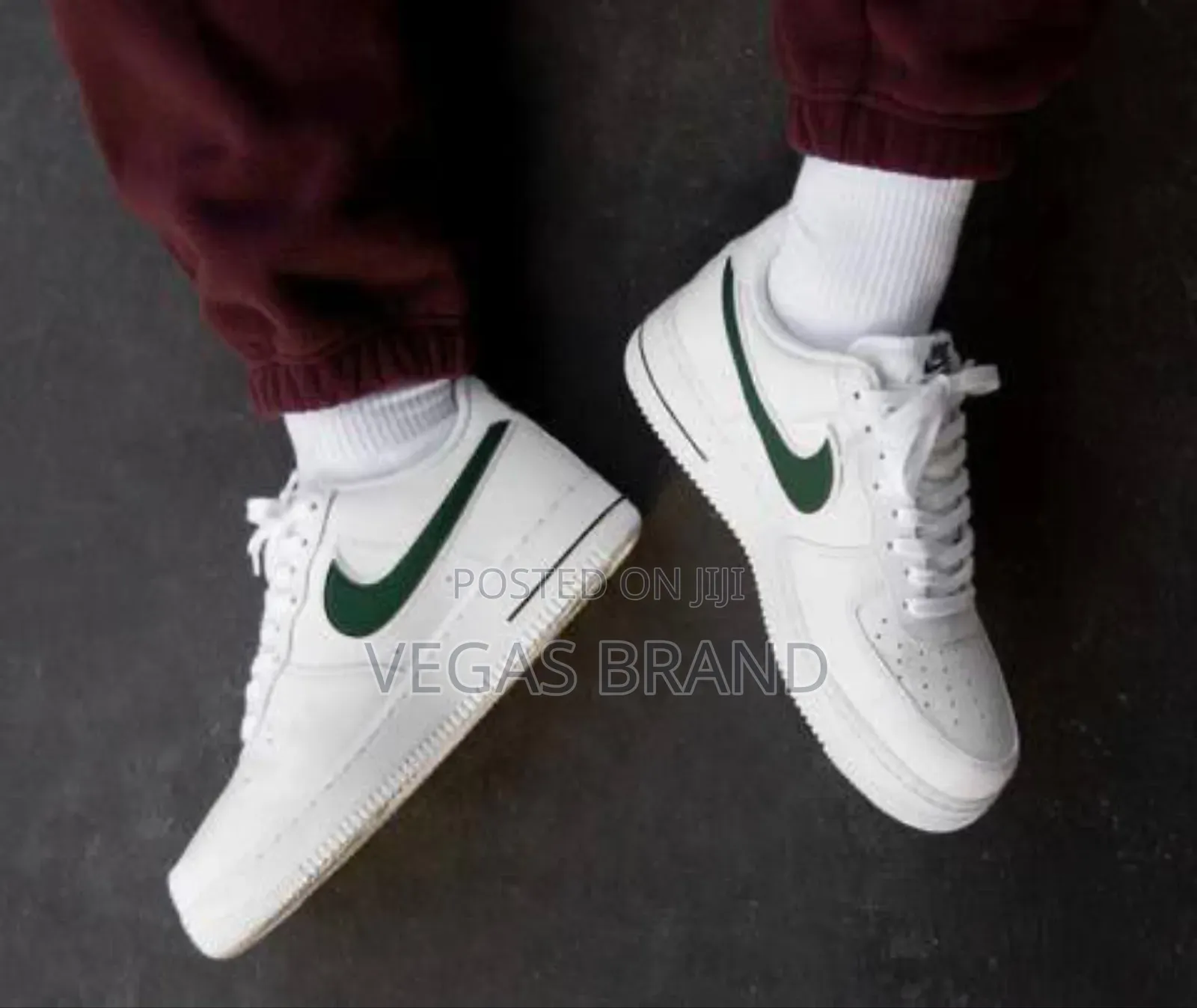 Nike Air Force 1 Low White Green Mark Master Quality Shoes