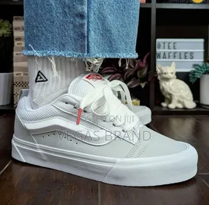 Photo - Vans Knu Skool Gray White Master Quality Shoes