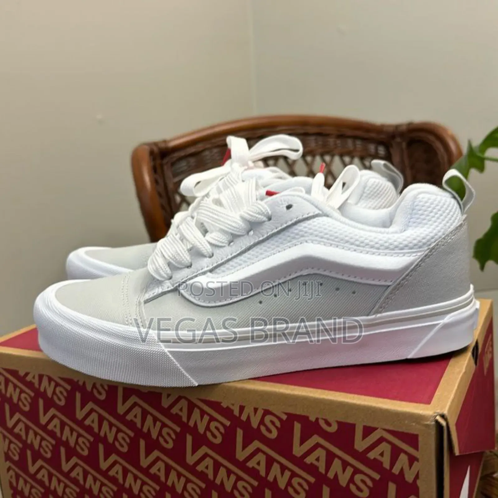 Vans Knu Skool Gray White Master Quality Shoes