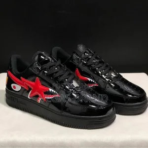 Bapesta Bathing Ape Black Master Quality Shoes