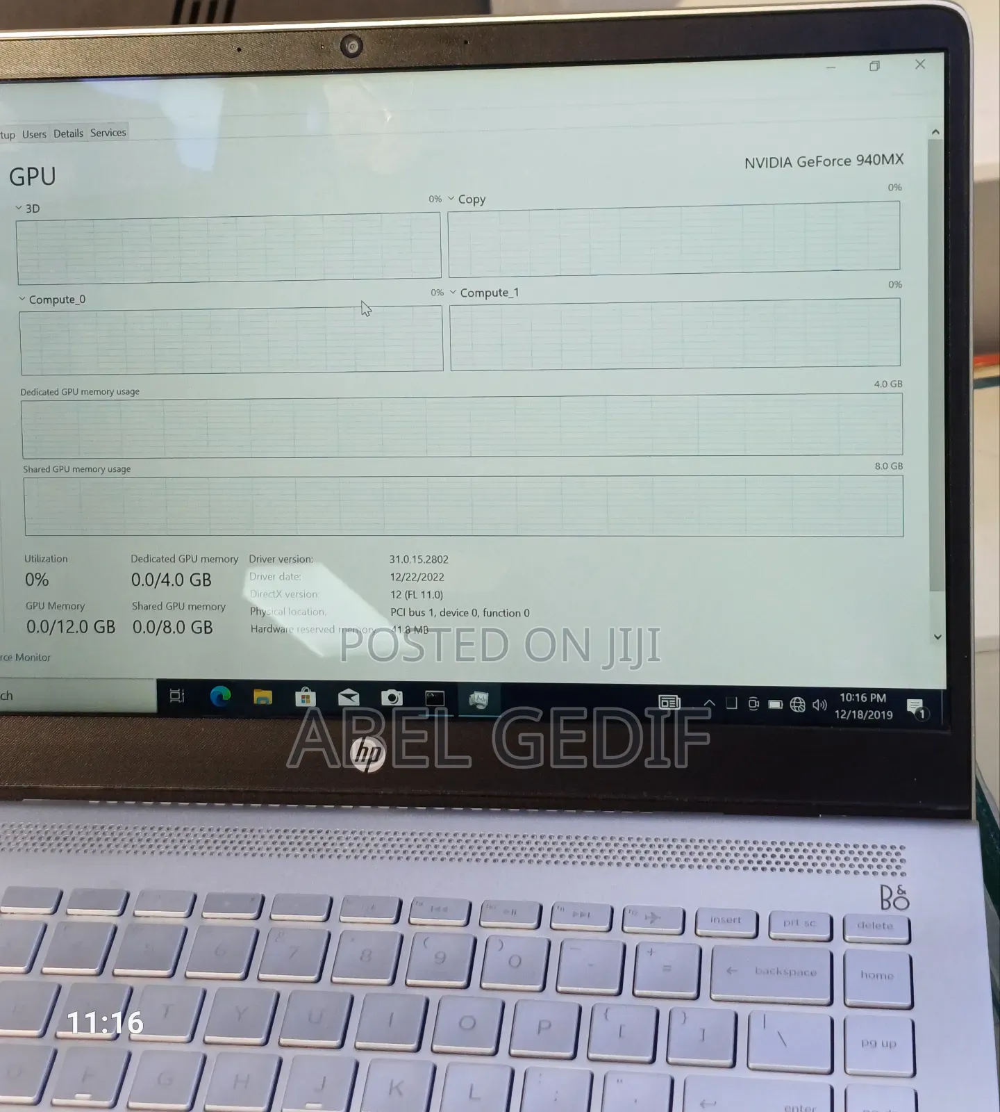 New Laptop HP Pavilion 14 16GB Intel Core I5 SSD 512GB