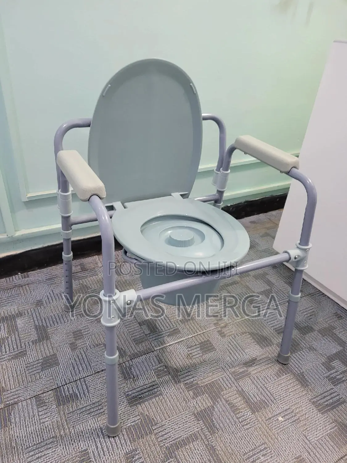 Better 3-in-1 Folding Aluminum Elongated ፱岔toilet Chair