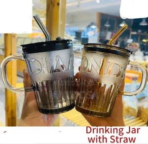 Diamond Heat Resistant Glass Mug