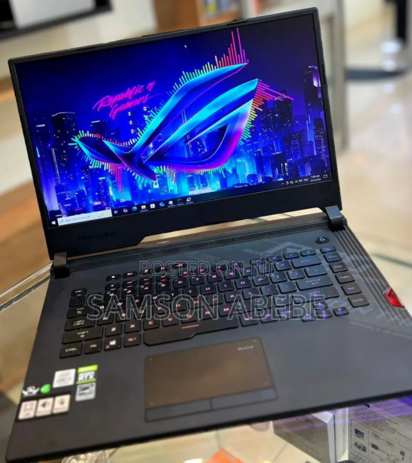 New Laptop Asus ROG Strix G15 G512 16GB Intel Core I7 SSD 1T