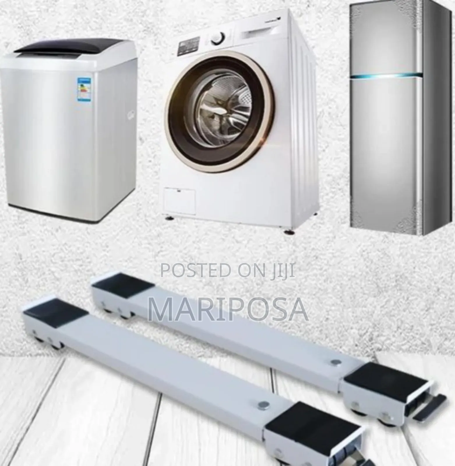 Adjustable Moving Roller Wheels Stand With Brake