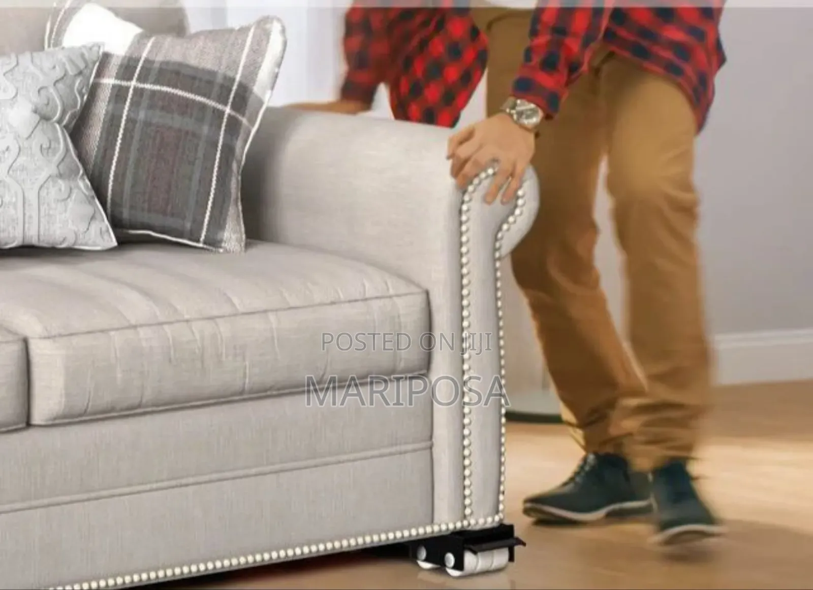 Adjustable Moving Roller Wheels Stand With Brake