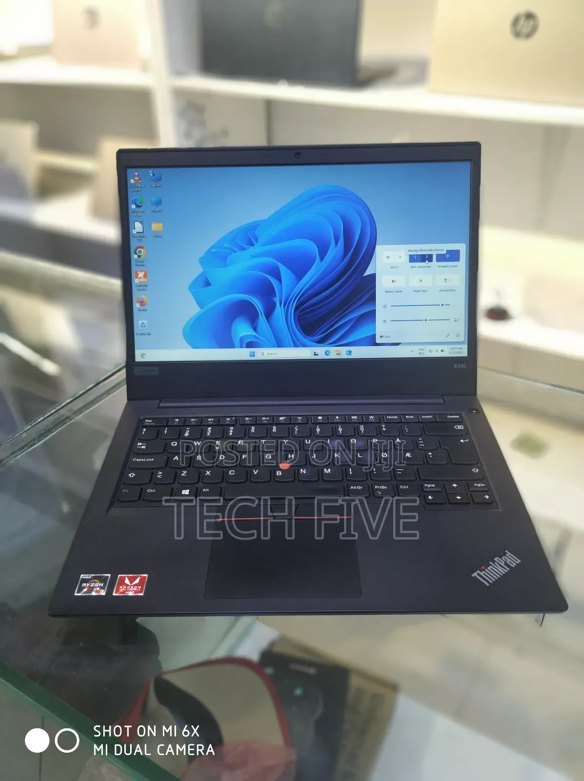 New Laptop Lenovo ThinkPad E485 8GB AMD Ryzen 3 SSD 256GB