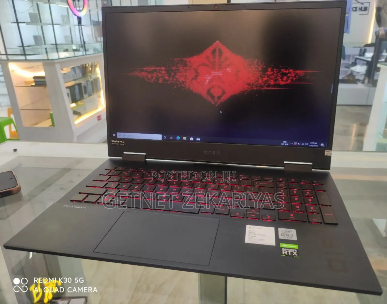New Laptop HP Omen 15 16GB Intel Core I7 SSD 512GB