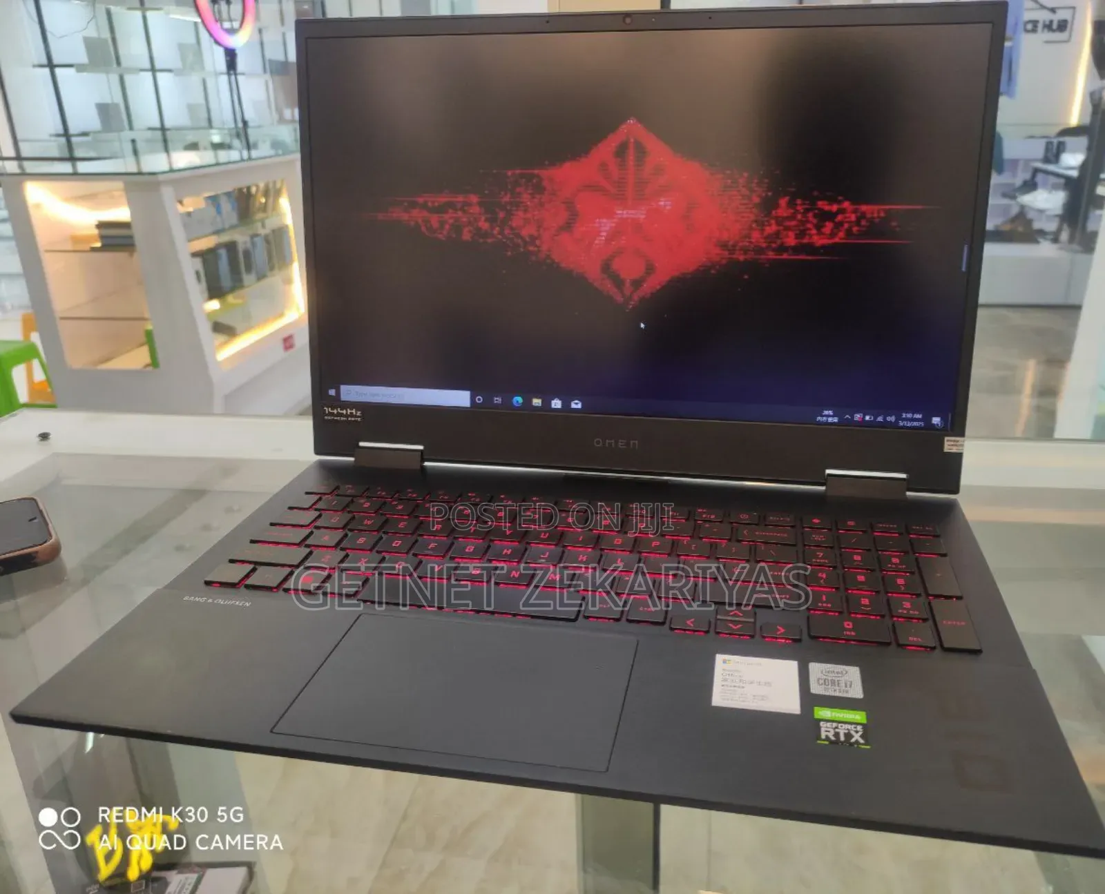 New Laptop HP Omen 15 16GB Intel Core I7 SSD 512GB