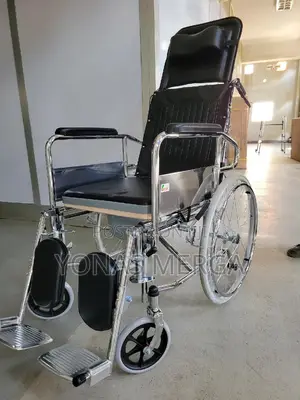 Photo - Wheelchair-Toilet Wheelchair፴張commode(Capacity150kg)
