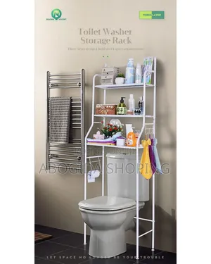 Photo - Multifunctional Bathroom Organizer With 3 Shelves