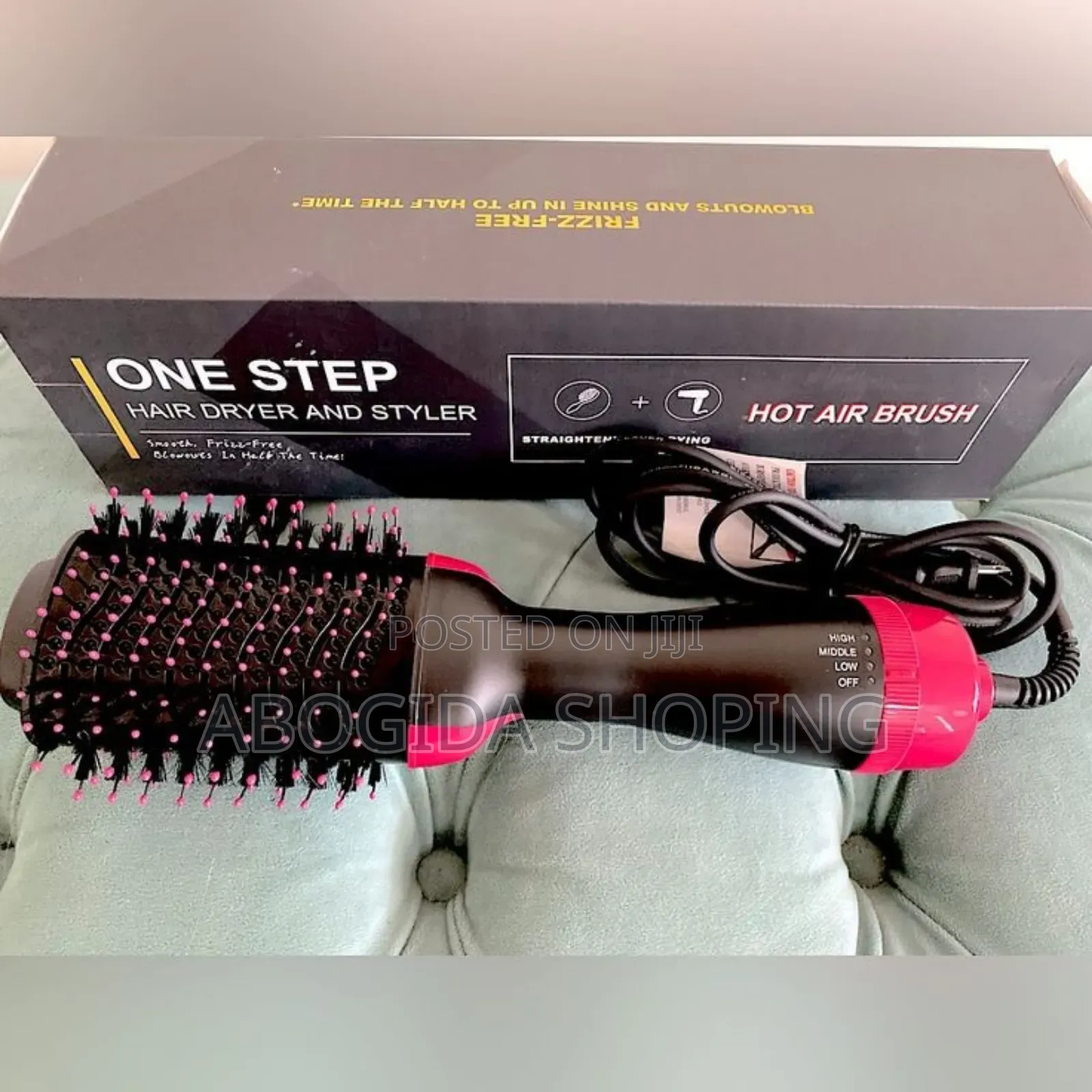 One Step Hair Dryer Styler for Ethiopian Hair Care