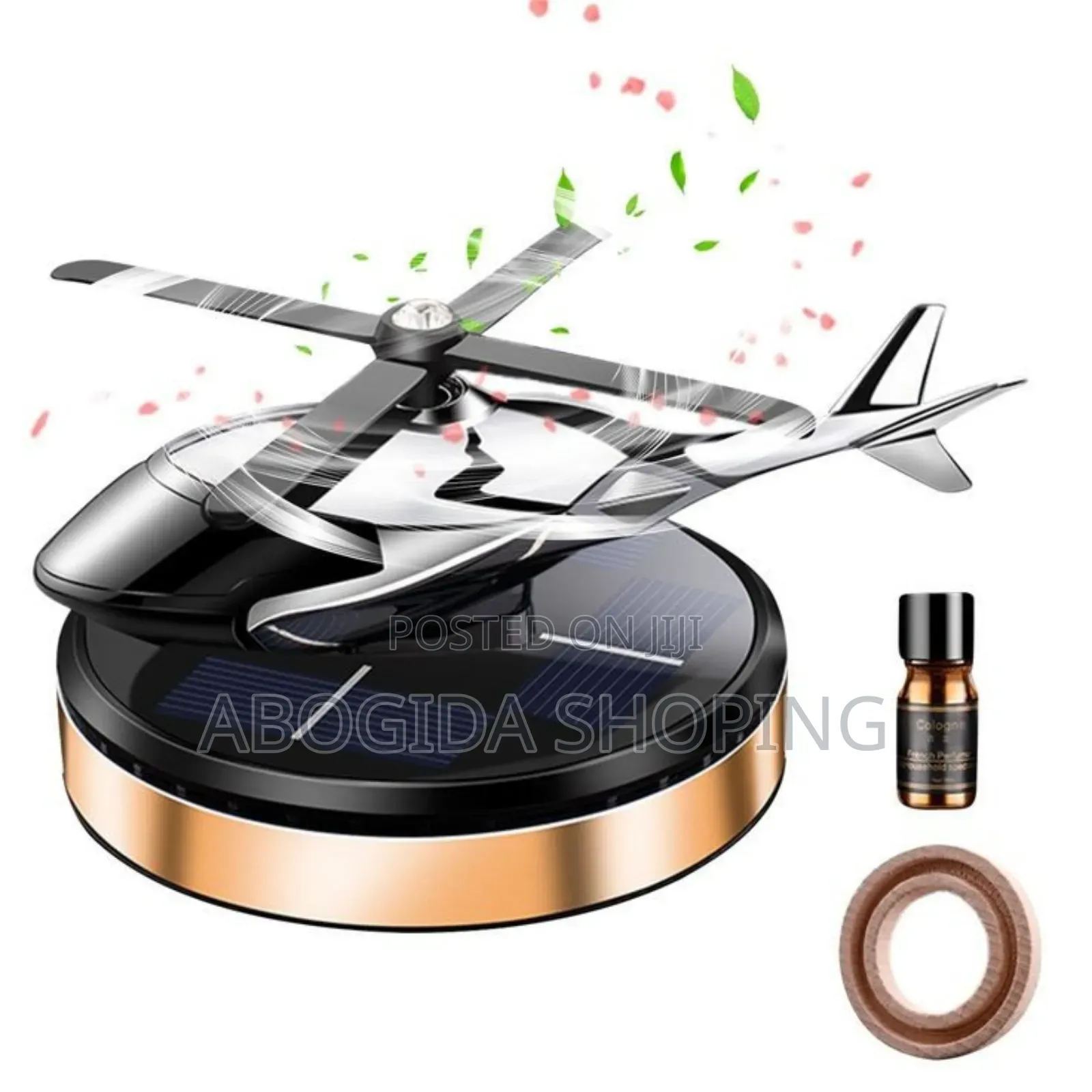 Solar-Powered Car Aromatherapy Diffuser