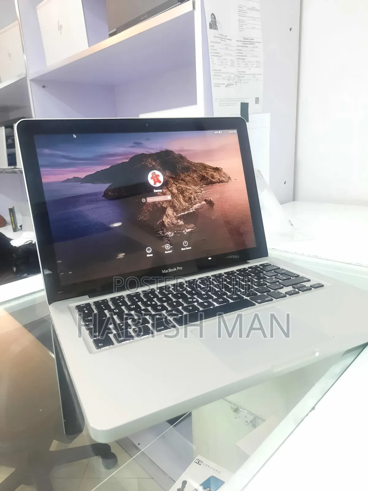 New Laptop Apple MacBook Pro 2012 4GB Intel Core I5 SSD 128GB